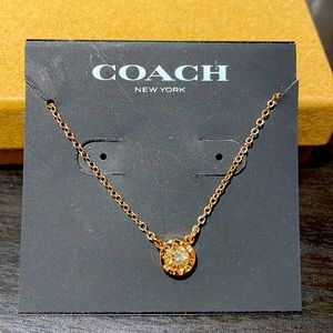 COACH Rose Gold Necklace
